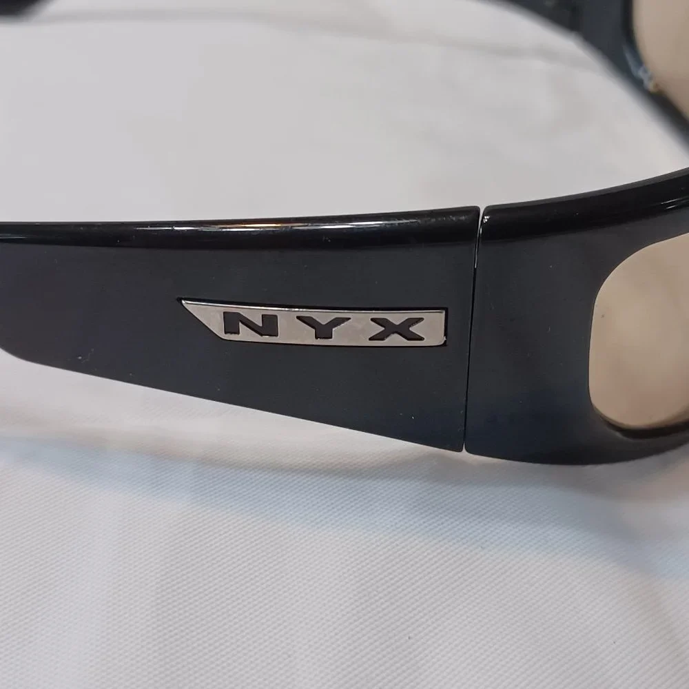 NYX Talon Photochromic Black Frame Golf Sunglasses